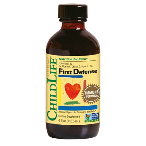 première défense childlife|ChildLife First Defense 118.5ml 4oz .
